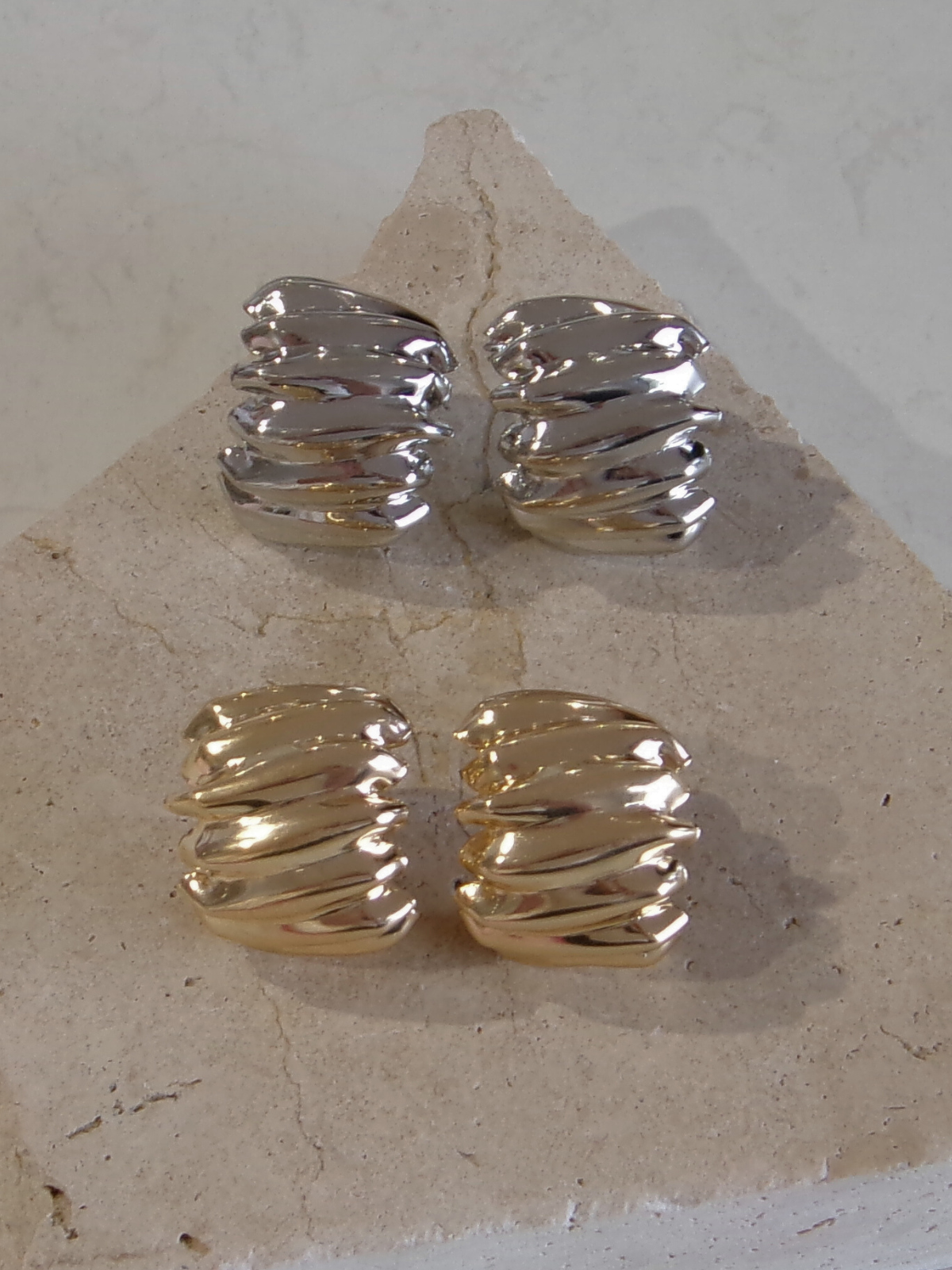 Luna Earrings - Silver
